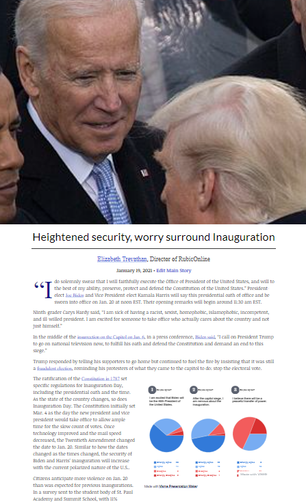 Heightened security, worry surround Inauguration