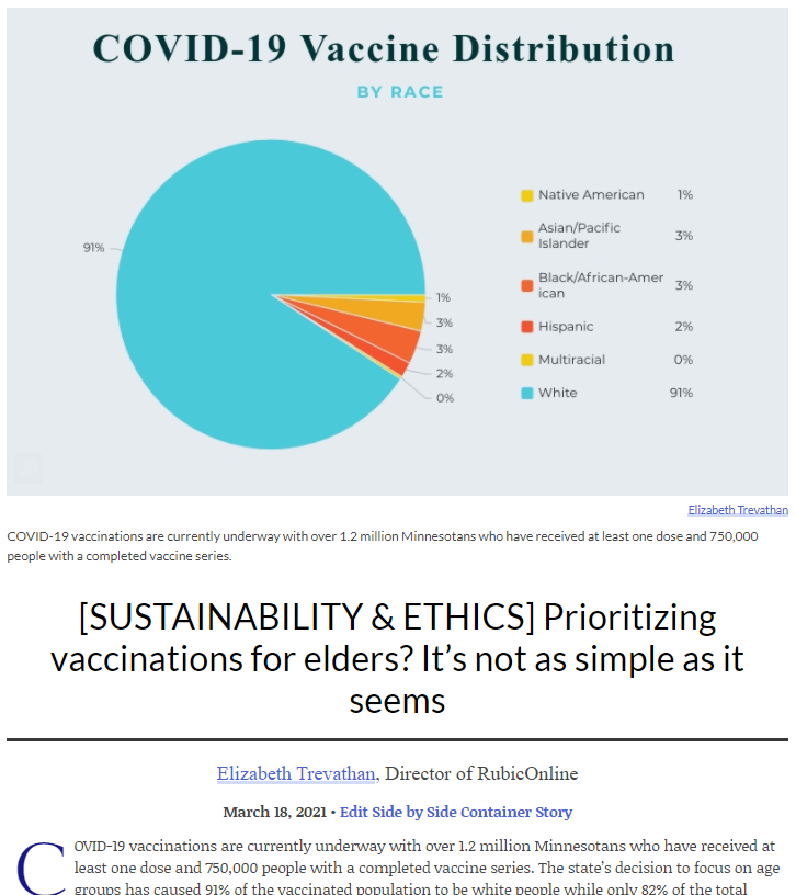 [SUSTAINABILITY & ETHICS] Prioritizing vaccinations for elders? It’s not as simple as it seems